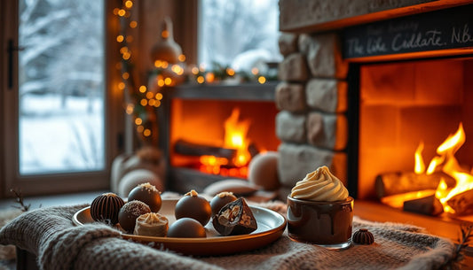 Gianduja hazelnut creations for chilly winter nights - Hill Country Chocolate