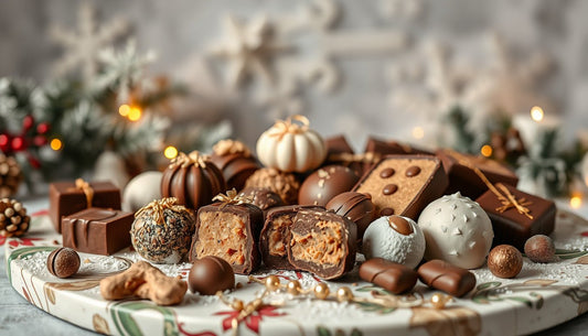Nougat and chocolate combinations for December sweets - Hill Country Chocolate
