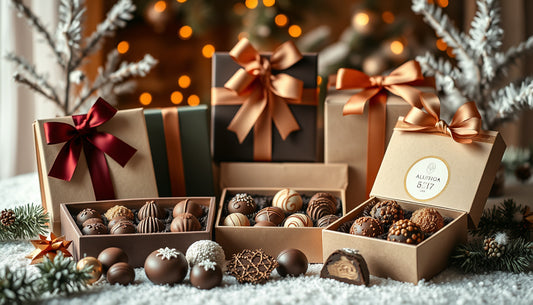 Truffle box gift ideas for December corporate gifting