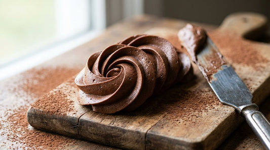 Chocolate Buttercream Frosting That Actually Stays Fluffy All Day Long - Hill Country Chocolate