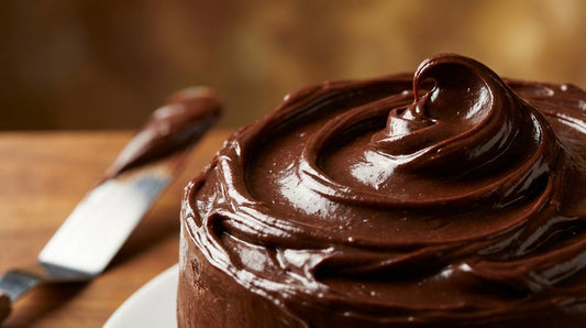 Chocolate Fudge Frosting: Rich, Creamy Ganache-Style Frosting - Hill Country Chocolate