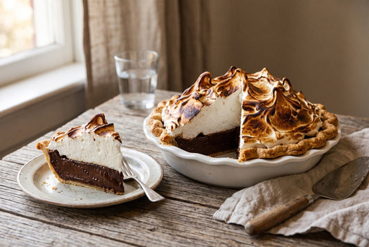 Chocolate Meringue Pie: Weeping and Beading Are Two Different Problems - Hill Country Chocolate
