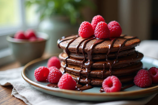 Chocolate Protein Pancakes, Waffles & Desserts: Easy High-Protein Recipes - Hill Country Chocolate