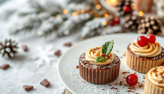 Chocolate shavings to finish holiday desserts - Hill Country Chocolate