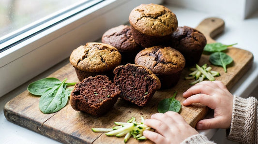 Chocolate Veggie Muffins: Healthy Hidden Veggie Treats Kids Love - Hill Country Chocolate