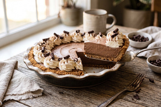French Silk Pie Without Raw Eggs (And It Is Not French) - Hill Country Chocolate