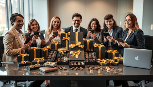 How Corporate Chocolate Gifts Can Improve Employee Retention - Hill Country Chocolate