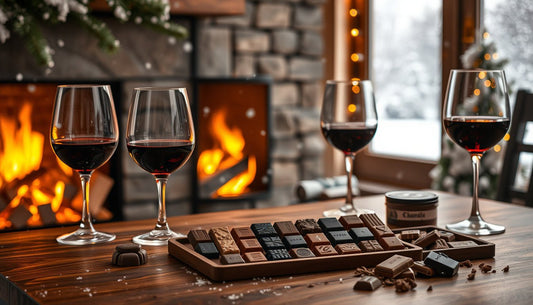 How to choose single origin chocolate for winter wine pairings - Hill Country Chocolate