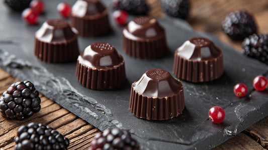 Making Blackberry Ganache Dark Chocolate Bonbons: A Step-by-Step Guide - Hill Country Chocolate
