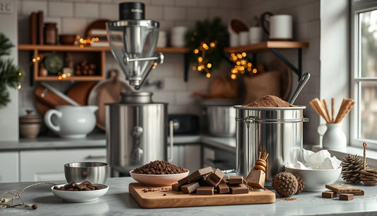 Refining versus conching for the holiday season - Hill Country Chocolate