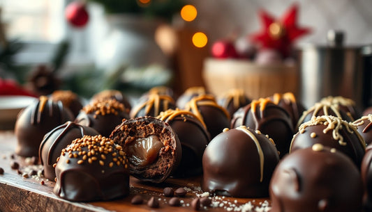 Silky ganache fillings for holiday truffles at home - Hill Country Chocolate