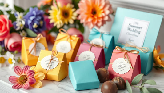 Summer Wedding Chocolate Favors That Won't Melt in July Heat - Hill Country Chocolate