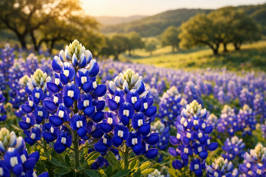 The Announcement of Spring: When Bluebonnets Bloom in the Texas Hill Country - Hill Country Chocolate