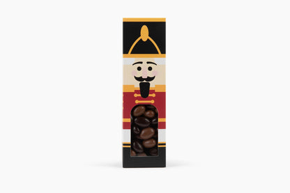 Chocolate Almonds Holiday Nutcracker - Hill Country Chocolate