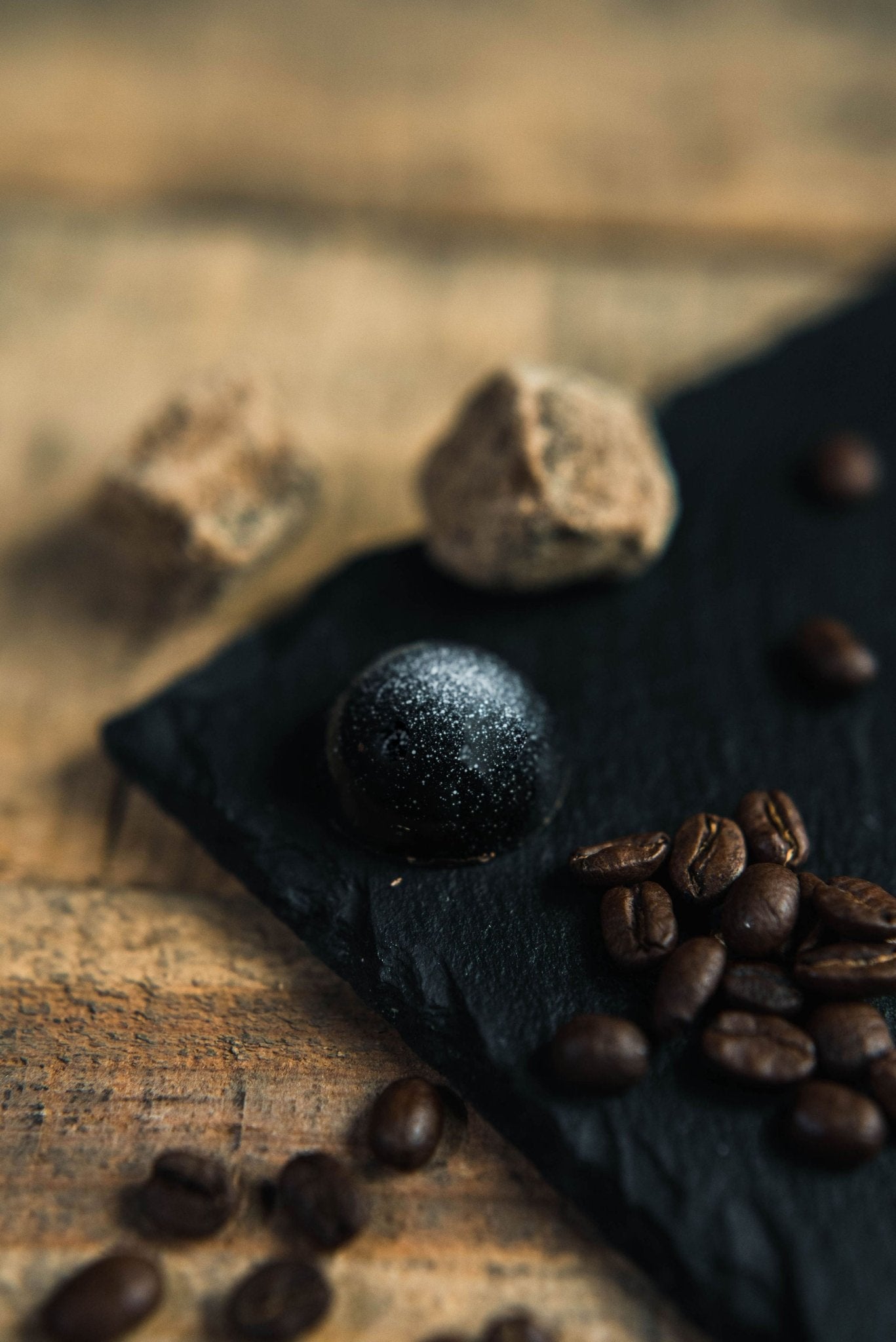 Coffee and Okinawa Black Sugar Artisanal Bonbon Collection - Hill Country Chocolate