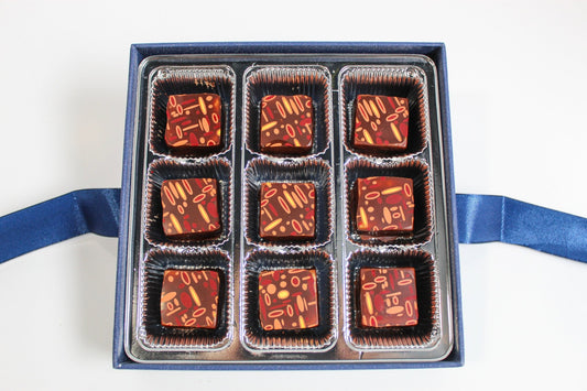 Creme Brûlée Cut Ganache - Hill Country Chocolate