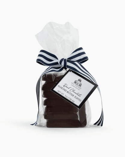 Dark Chocolate Almond Butter Toffee - Hill Country Chocolate