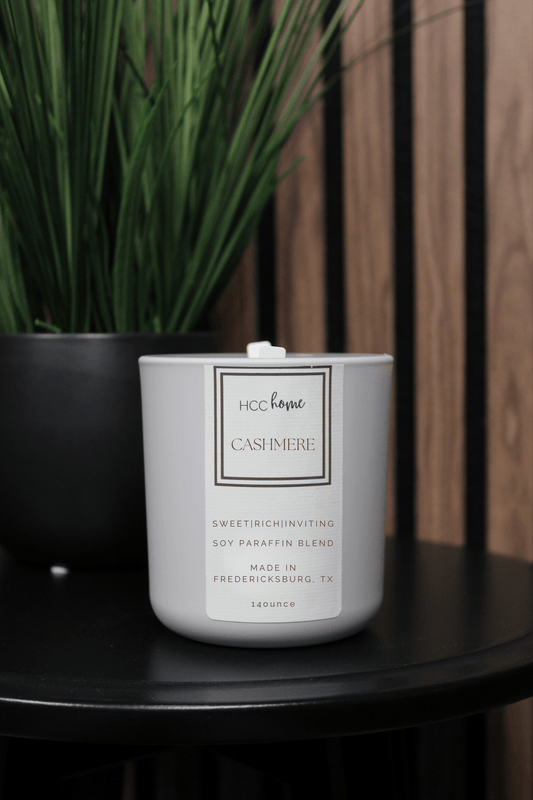 HCC Home Candle - Cashmere - Hill Country Chocolate