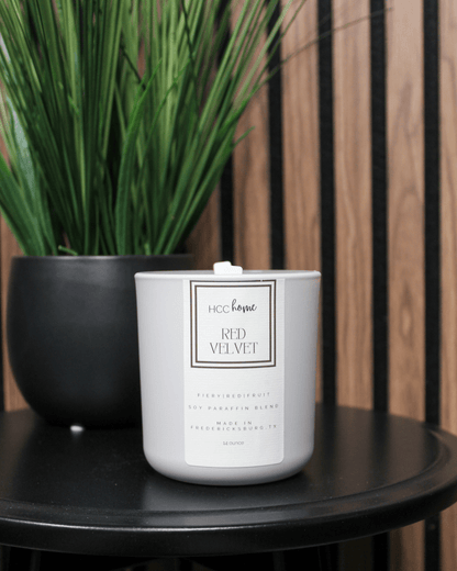 HCC Home Candle - Red Velvet - Hill Country Chocolate