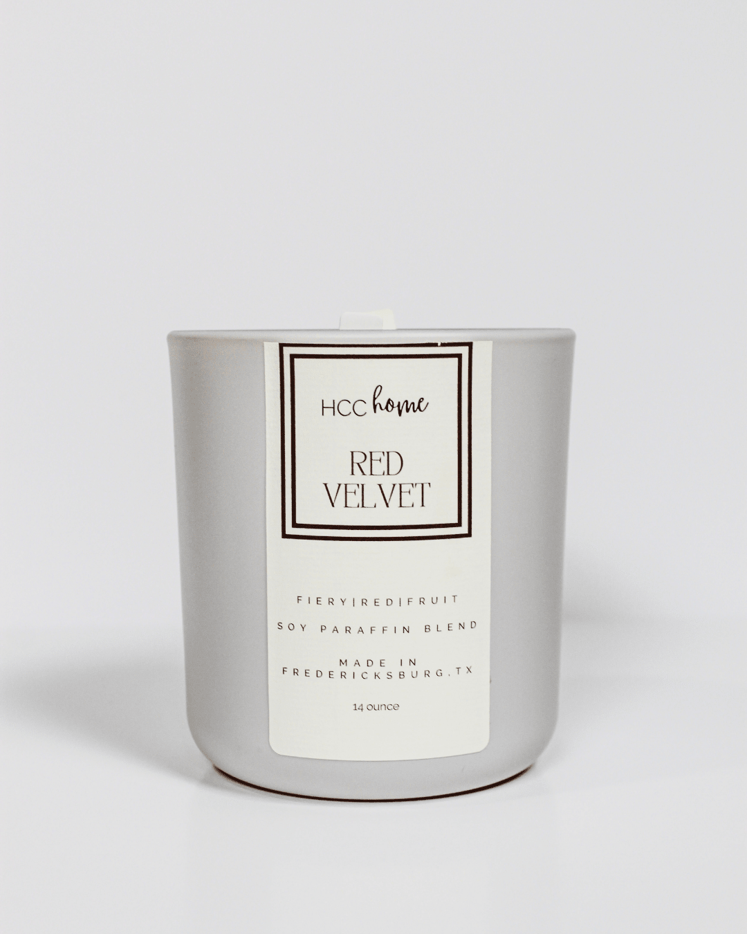 HCC Home Candle - Red Velvet - Hill Country Chocolate