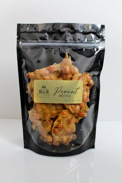Homemade Peanut Brittle - Hill Country Chocolate
