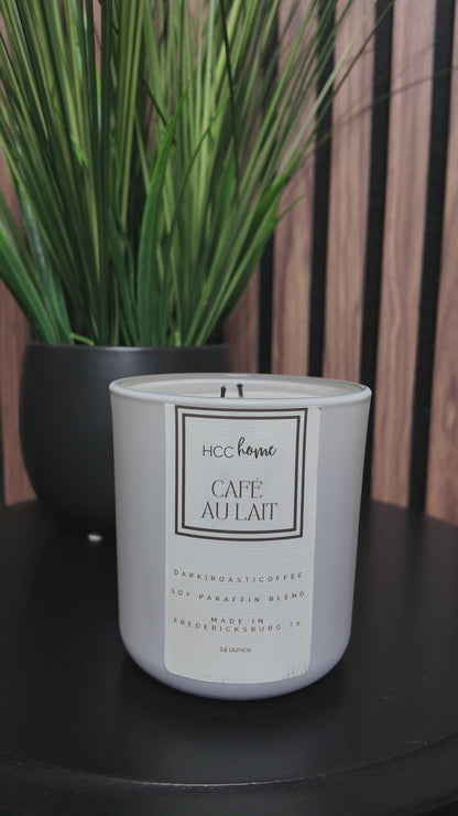 HCC Home Candle - Cafe Au Lait