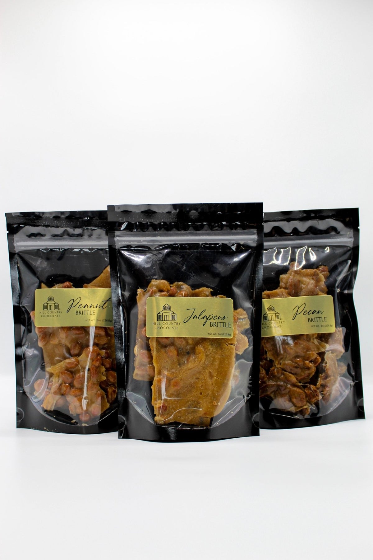 Texas 3 Brittle Combo - Hill Country Chocolate